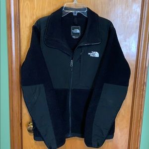 North Face women’s fleece zip up, black, MD